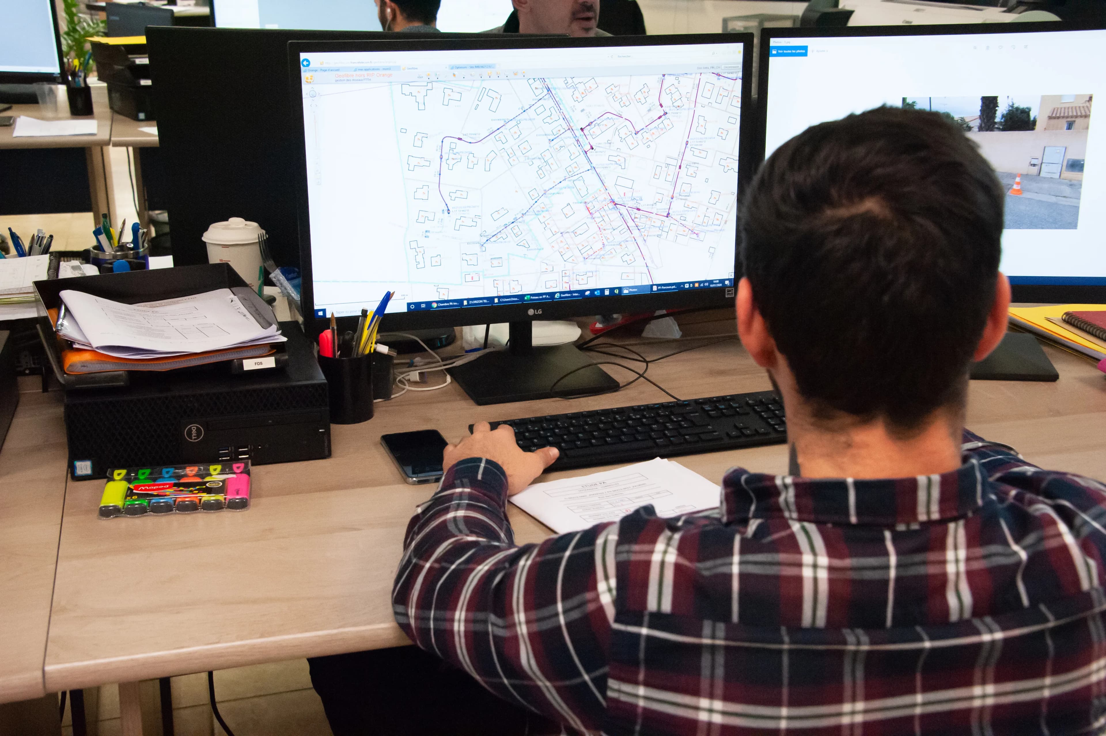 Relevés, plans et données SIG