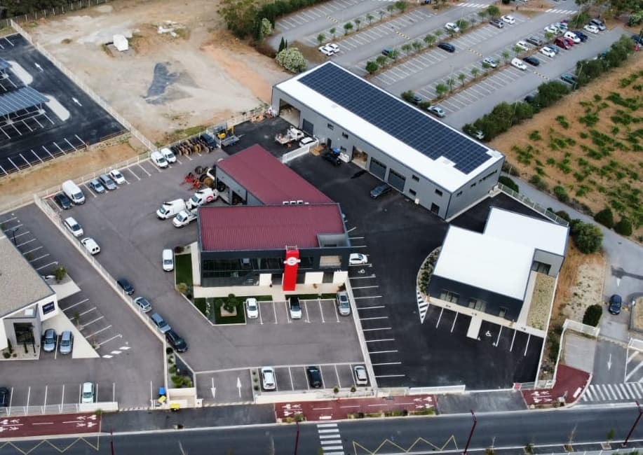 Agrandissement des locaux