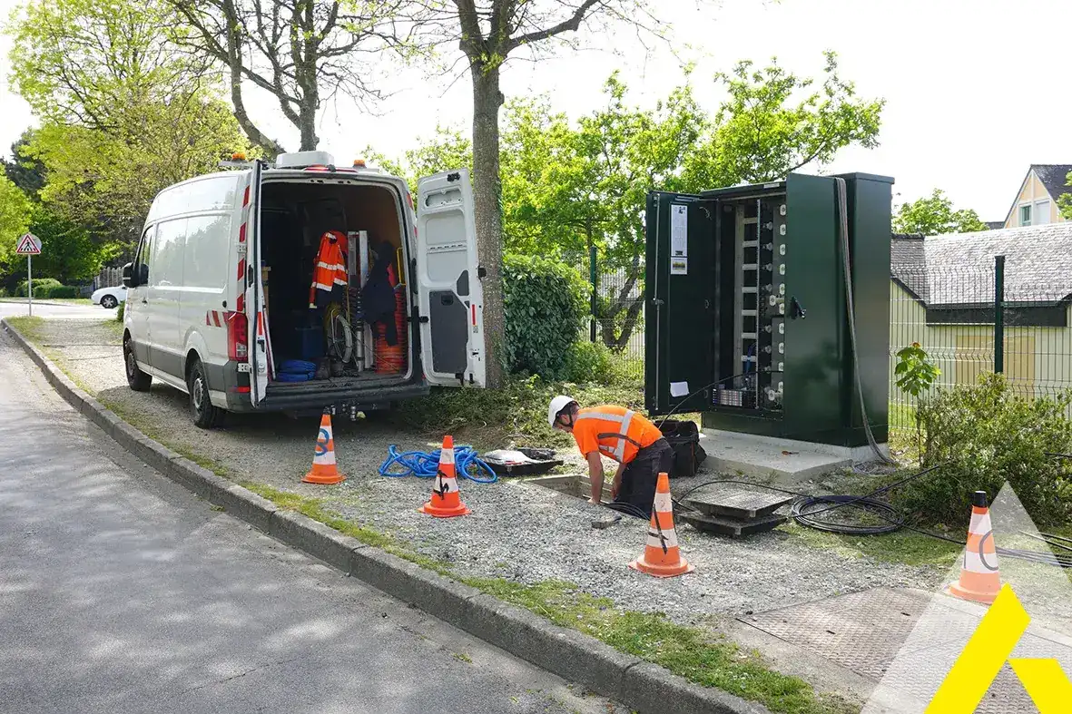 Déploiement fibre optique
