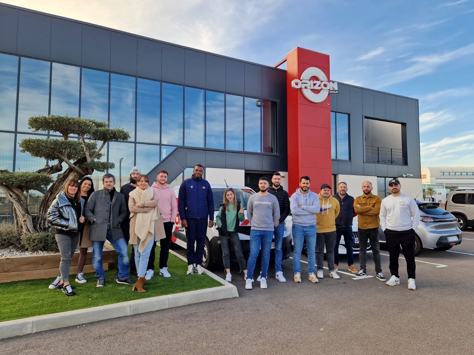Équipe Orizon sur le terrain